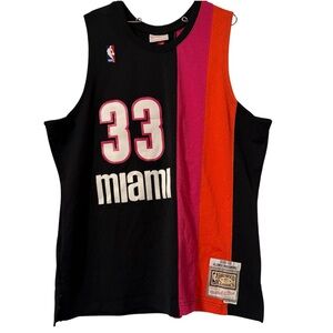 Mitchell & Ness NBA HWC Swingman Jersey Miami Heat 33 Alonzo Mourning Sz XL